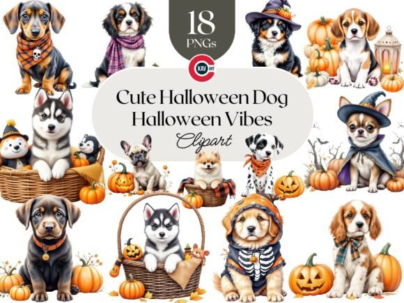 Download Spooky Puppy Dog Halloween Clipart - Puppy Collection
